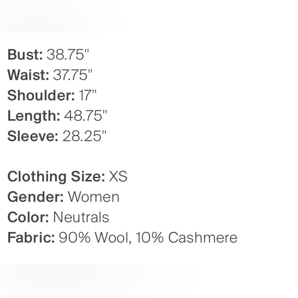 Anine Bing Cashmere Blend Quinn Coat - Picture 15 of 15